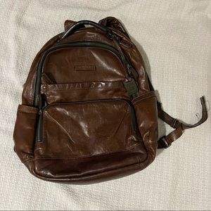 Leather backpack - Frye Logan Backpack